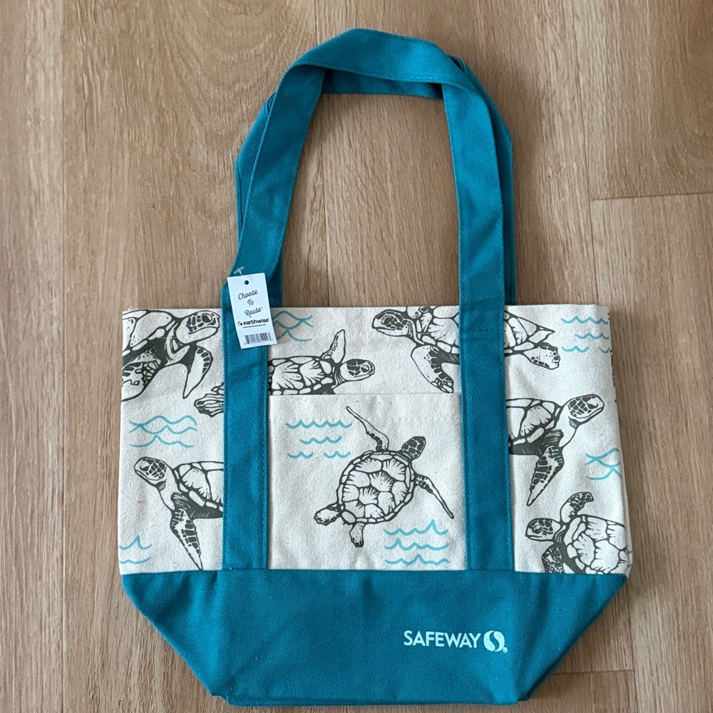 Safeway Hawaiian Turtle Mini Tote Bag